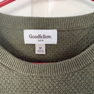 Goodfellow & Co Men's Green Crewneck Sweater